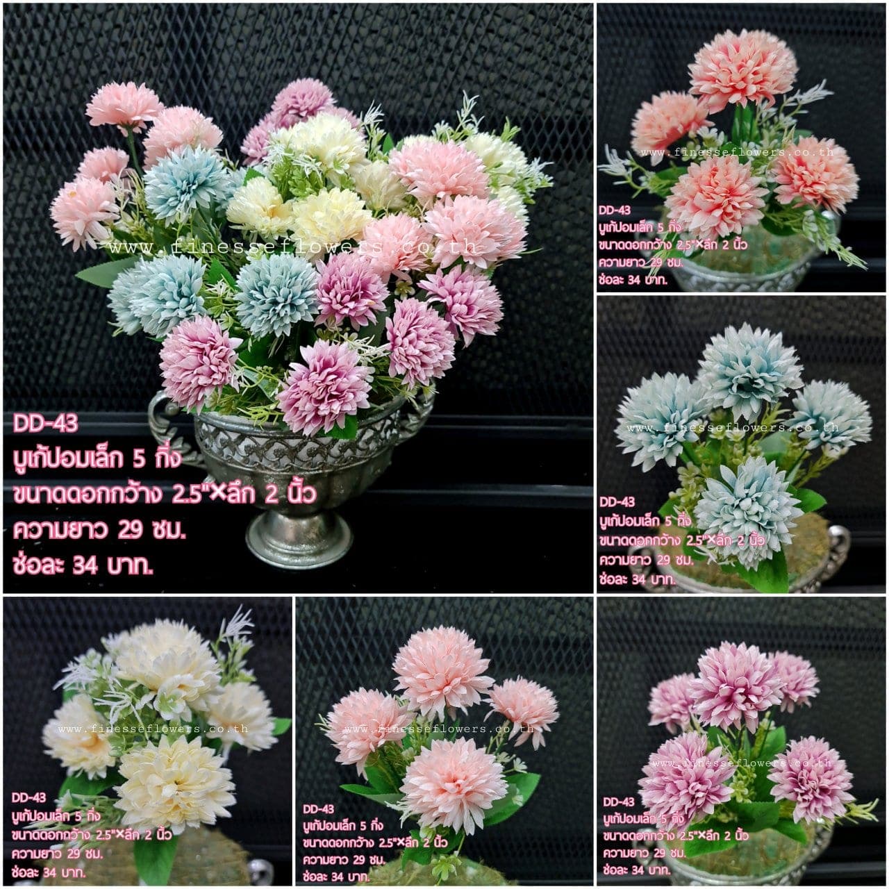 ปอมเล็ก (DD43), เดซี่ — ดอกเล็กเป็นมิตร ใช้แทรกจังหวะให้ช่อดูเบาขึ้น