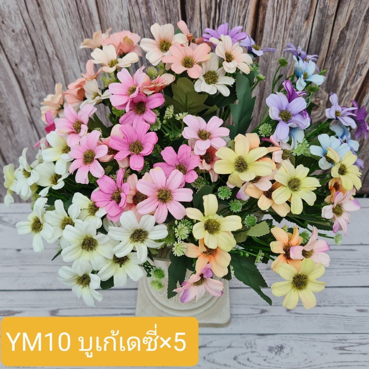 เดซี่ 5กิ่ง (YM10), เดซี่ 5 กิ่ง: ดอกเรียบง่าย เหมาะใช้เติมจังหวะให้องค์ประกอบเบาขึ้น