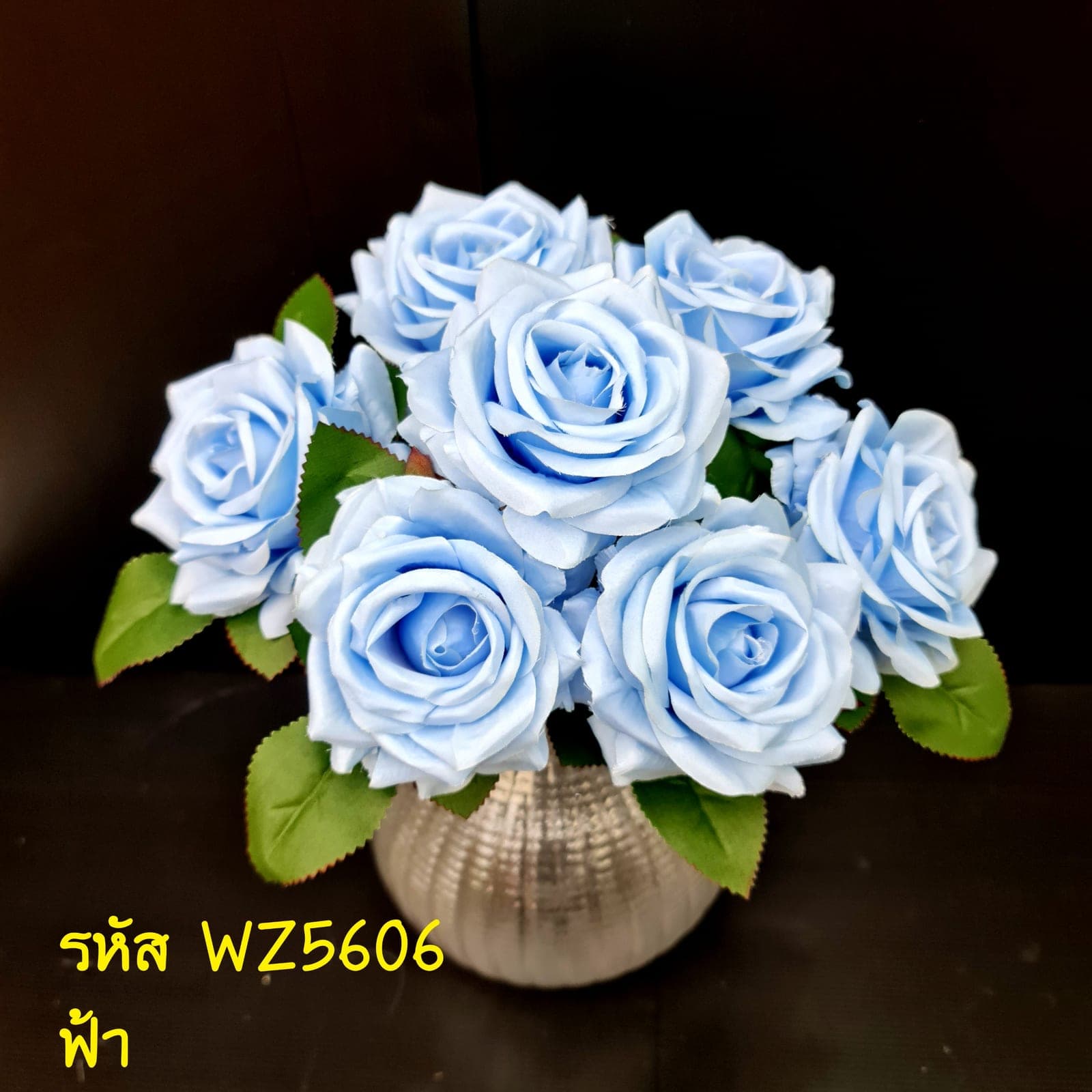 กุหลาบ 7ดอก (WZ56), กุหลาบ 7 ดอก: สีกลีบเป็นชั้นไล่โทนจากใจกลางสู่ขอบนอก